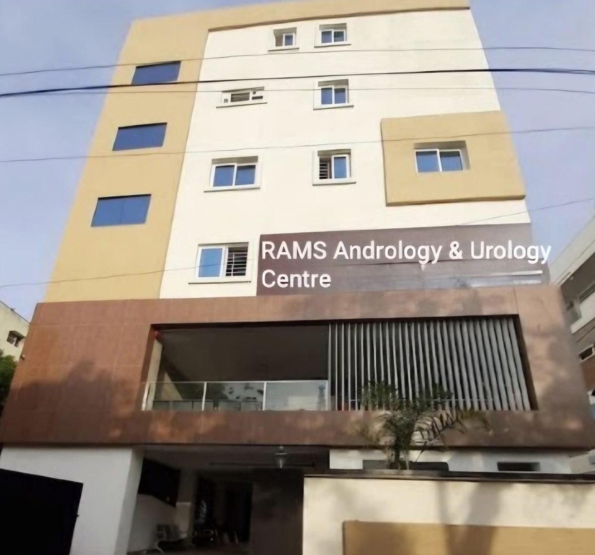 RAMS Andrology & Urology Centre building on Hospital Street, Hanamkonda, Warangal, Telangana 506001